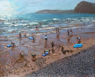 Cerchi nella sabbia, Sidmouth, 2007